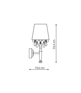 Vigo kinkiet czarny Light Prestige