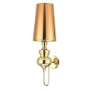 Lampa ścienna QUEEN złota 18 cm