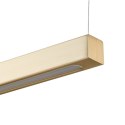 Lampa wisząca BEAM-100 LED złota 100 cm