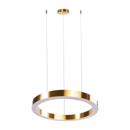 Lampa wisząca CIRCLE 80 LED mosiądz szczotkowany 80 cm