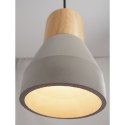 Lampa wisząca CONCRETE szary beton 12 cm