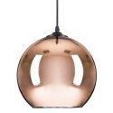 Lampa wisząca MIRROR GLOW - S miedziana 25 cm