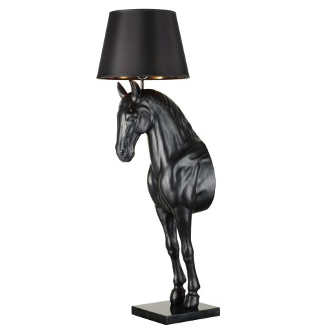 Lampa podłogowa KOŃ L / HORSE czarna 185 cm