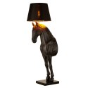 Lampa podłogowa KOŃ L / HORSE czarna 185 cm