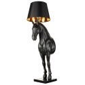 Lampa podłogowa KOŃ L / HORSE czarna 185 cm