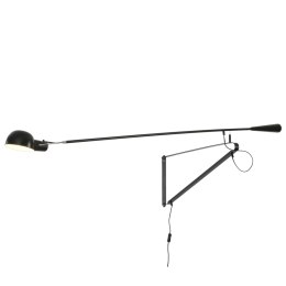 Lampa ścienna MOVE S czarna 135 cm