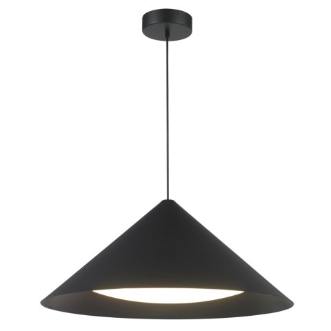 Lampa wisząca TRIANGOLO LED czarna 65 cm