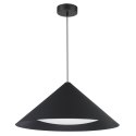 Lampa wisząca TRIANGOLO LED czarna 65 cm