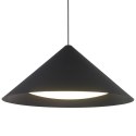 Lampa wisząca TRIANGOLO LED czarna 65 cm