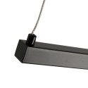 Lampa wisząca BEAM-120 LED czarna 120 cm