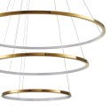 Lampa wisząca CIRCLE SLIM 40+60+80 LED złoty 40 cm + 60 cm + 80 cm