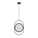 Lampa wisząca ELIPSE M LED czarna 45 cm