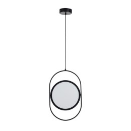 Lampa wisząca ELIPSE M LED czarna 45 cm