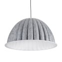 Lampa wisząca FELT filc szary 55 cm