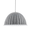 Lampa wisząca FELT filc szary 55 cm