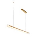 Lampa wisząca LONGIN-120 LED złoty 120 cm