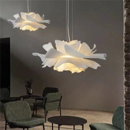 Lampa wisząca PEONY biała 50 cm