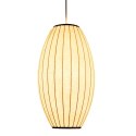 Lampa wisząca SILK BARREL biała 60 cm