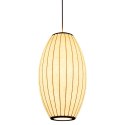 Lampa wisząca SILK BARREL biała 60 cm