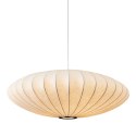 Lampa wisząca SILK FLAT biała 50 cm