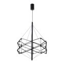 Lampa wisząca SPACE LED czarna 60 cm