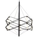 Lampa wisząca SPACE LED czarna 60 cm