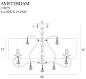 PLAFON AMSTERDAM 80 cm