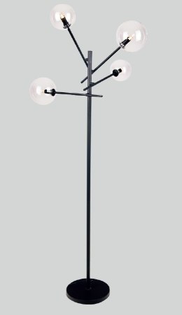 LAMPA PODŁOGOWA LOLLIPOP BLACK