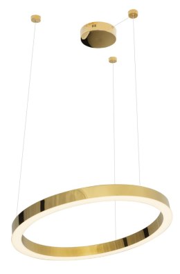 LAMPA WISZĄCA LUXURY 70 CM ZŁOTA ŚCIEMNIALNA