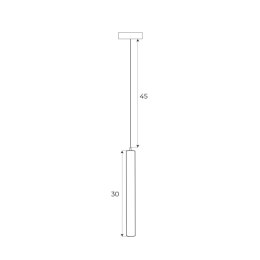 LAMPA WISZĄCA MAGNETYCZNA SYSTEM DALI 5W 361LM 3000K