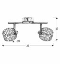 HORUS LAMPA SUFITOWA LISTWA 2X40W G9 CHROM