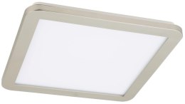 NEXIT LAMPA SUFITOWA PLAFON 30X30 18W LED IP44 SATYNA+BIAŁY 3000K