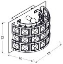 SATURN LAMPA KINKIET 12X15 1X40W G9 CHROM