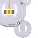 Lampa wisząca BUBBLES -14 LED złota 4000K