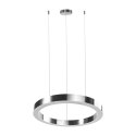 Lampa wisząca CIRCLE 100 LED nikiel szczotkowany 100 cm