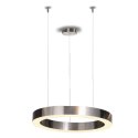 Lampa wisząca CIRCLE 40 LED nikiel szczotkowany 40 cm