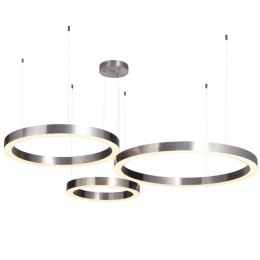 Lampa wisząca CIRCLE 60 LED nikiel szczotkowany 60 cm