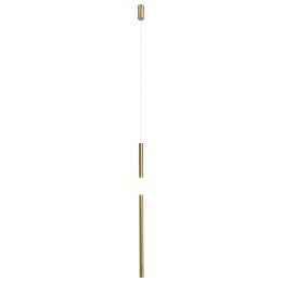 Lampa wisząca O-LINE LED 63 cm mosiądz