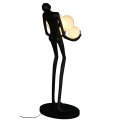 Lampa podłogowa WOMAN czarna 180 cm