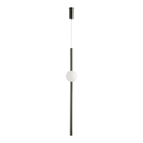 Lampa wisząca O-LINE LED 63 cm czarna