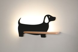 DOG LAMPA KINKIET 5W LED 4000K IQ KIDS Z PRZEW CZARNY