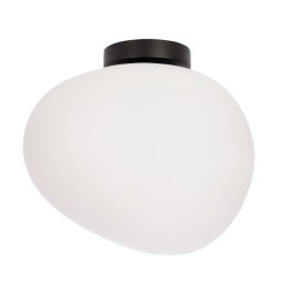 STONES lampa sufitowa plafon 30cm 1x40W E27 klosz biały