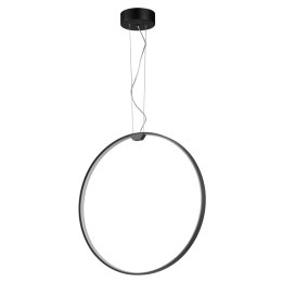 Lampa wisząca ACIRCULO led czarna 50 cm