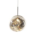 Lampa wisząca GLAM L srebrna 38 cm