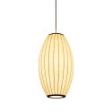 Lampa wisząca SILK BARREL biała 50 cm