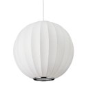 Lampa wisząca SILK biała 40 cm