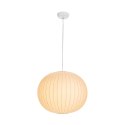 Lampa wisząca SILK biała 50 cm