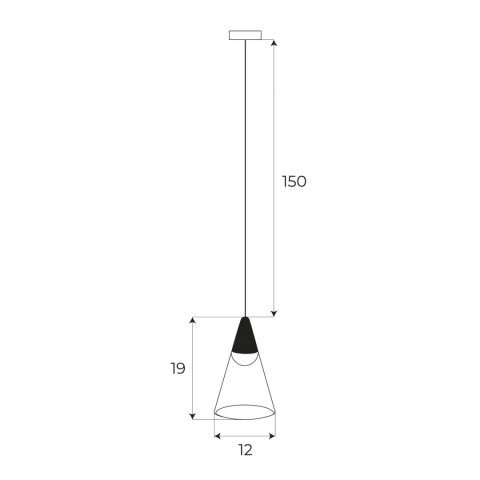 LAMPA WISZĄCA MAGNETYCZNA SYSTEM ZIGBEE 6W 187LM 2700/5000K