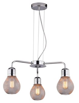 GLIVA LAMPA WISZĄCA 3X60W E27 CHROM (BEZ ŻARÓWEK)