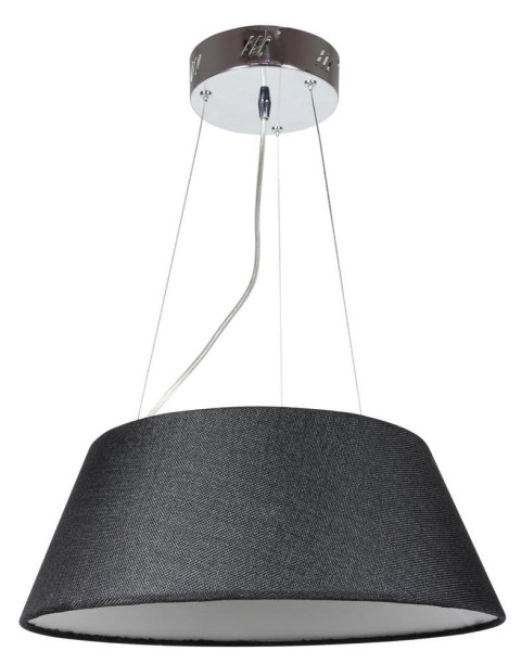 GUSTO LAMPA WISZĄCA OKRĄGŁY 40 19W LED CZARNY